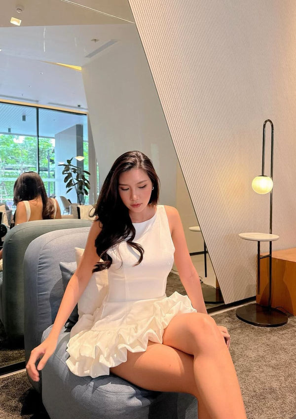Serene Ruffle Charm Dress